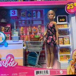 Barbie Supermarket Play set 