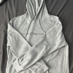 GRATEFUL Hoodie (Grey) Size: XL