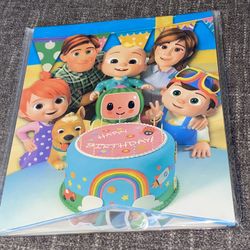 cocomelon birthday party decorations 6 piece set (2 packs)