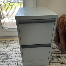 2 Drawer Metal File Filing Cabinet 