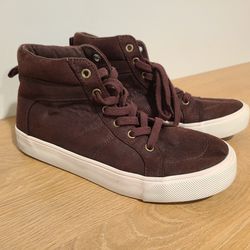 Boys H&M shoes High Top Sneakers Size 3 Good Condition 