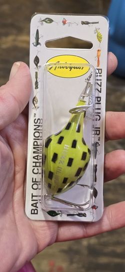 Arbogast Buzz Plus Jr Green White Belly