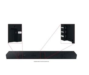 Q-series 11.1.4 ch. Wireless Dolby ATMOS Soundbar + Rear Speakers w/ Q-Symphony / HW-Q990C