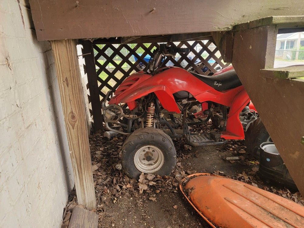 Baja Atv Shell With Plastics FREE
