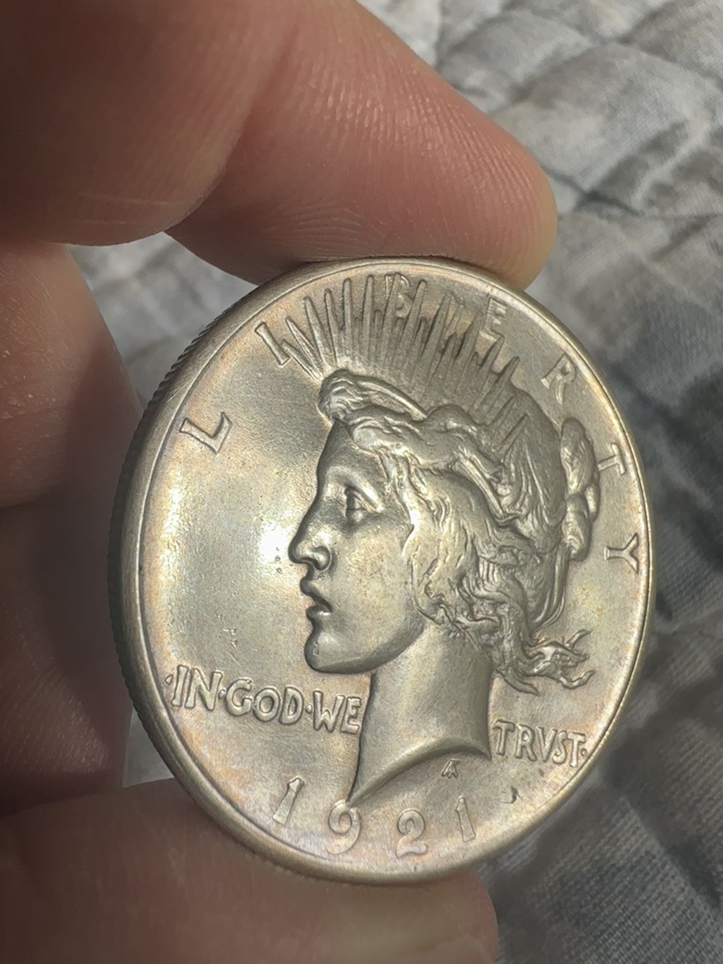 1921 Peace Silver Dollar 