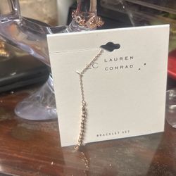 Rose Color Ring And Bracket