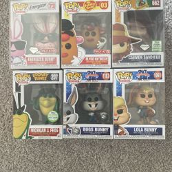 Miscellaneous Funko Pops. 