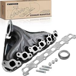New Exhaust Manifold W/Gasket,Studs, Nuts for Chevrolet, GMC, Saab 2002-2005-Trailblazer (3369