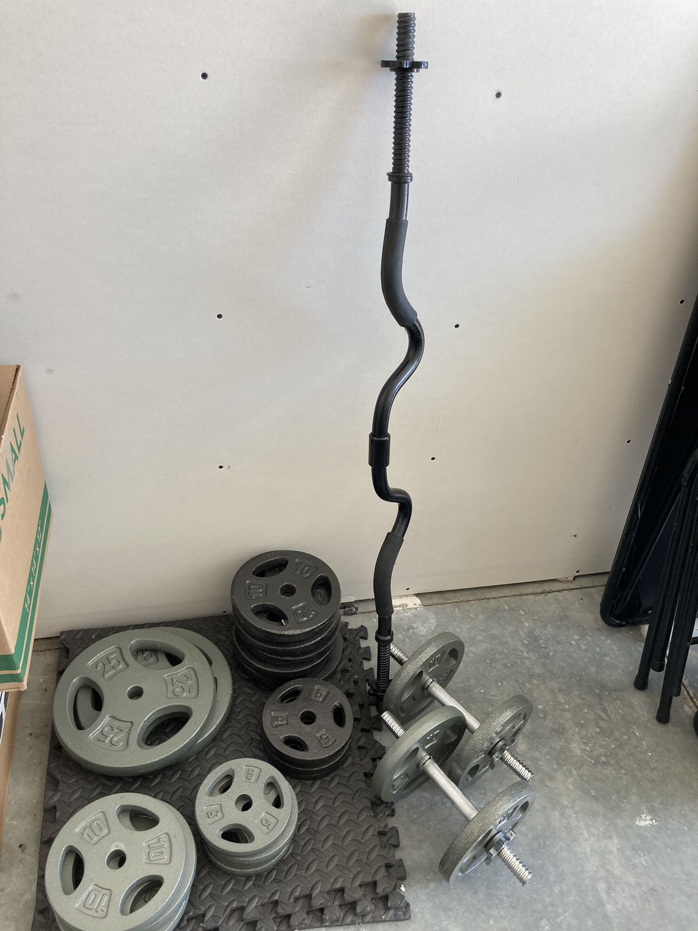 Weights And Bench For Sale 