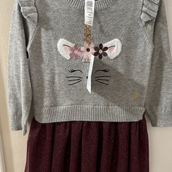 GUESS Sweater Dress Toddler Girl