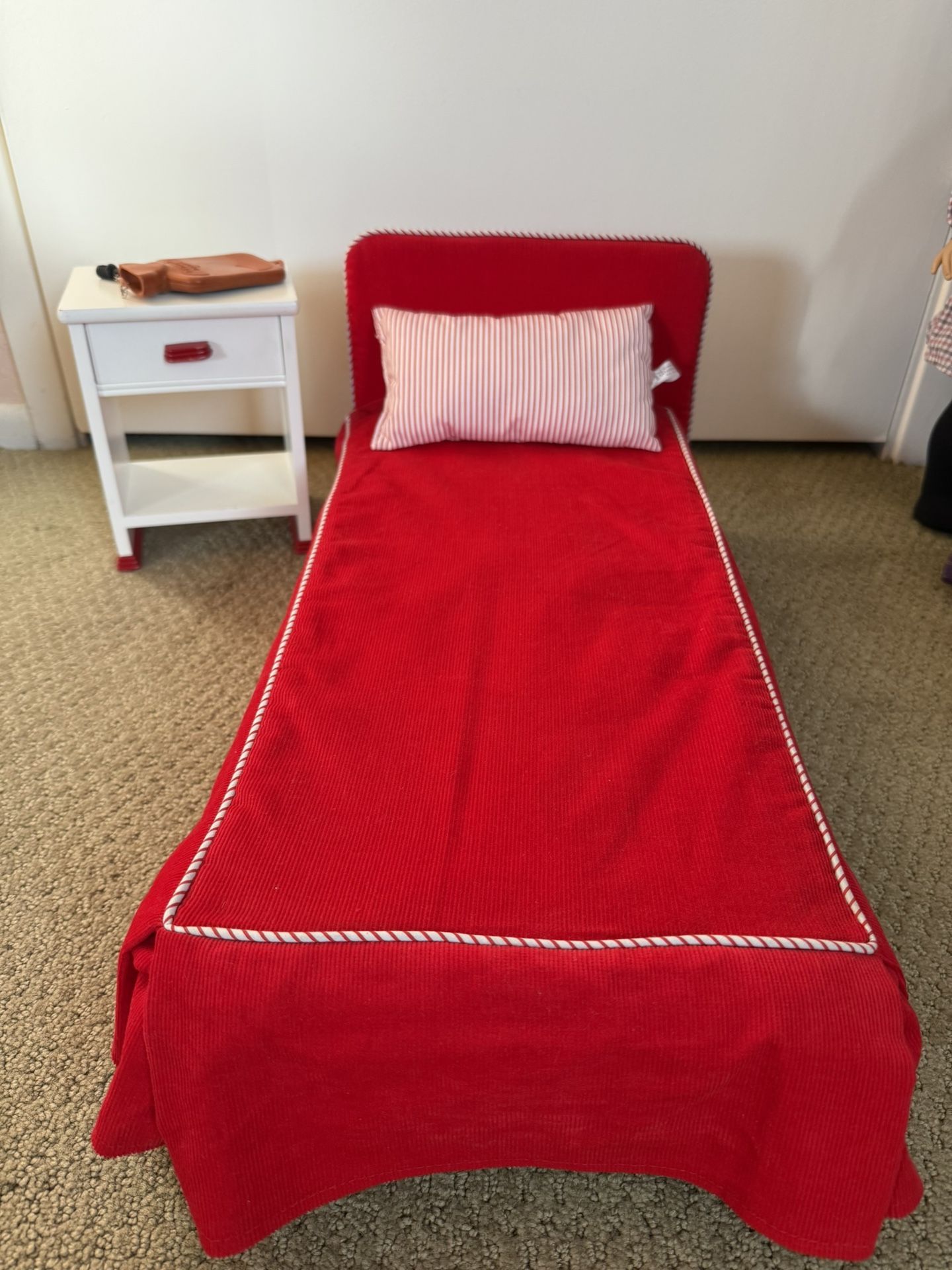 American Girl Doll Molly’s Bed And Night Stand