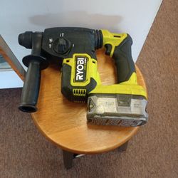 Ryobi Cordless Hammer Drill With Flashlight... And Charger 