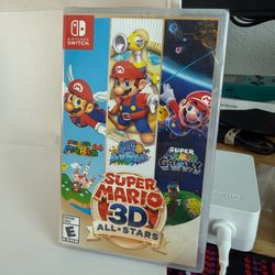 Super Mario 3D All-Stars — Nintendo Switch — Factory Sealed (Discontinued/Limited Release)