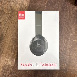 Brand new Beats Solo 3 Wireless Black