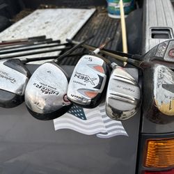 Golf Club, Drivers Fairways And Hybrids