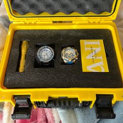 Amazing Invicta Bundle Package 2 Invictas A Flashlight And A Bluetooth Speaker 