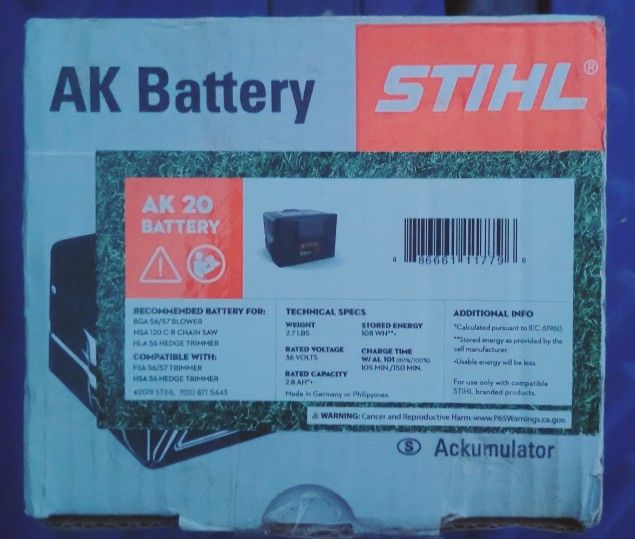 Stihl AK20 Battery
