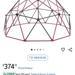 Outdoor Geometric Dome Climber