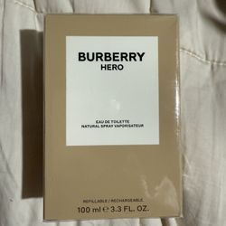 BURBERRY HERO MENS REFILLABLE BOTTLE TOO 