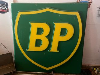 BP Gas Station sign
