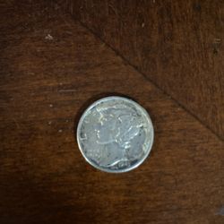 Vintage Us Mercury Dime