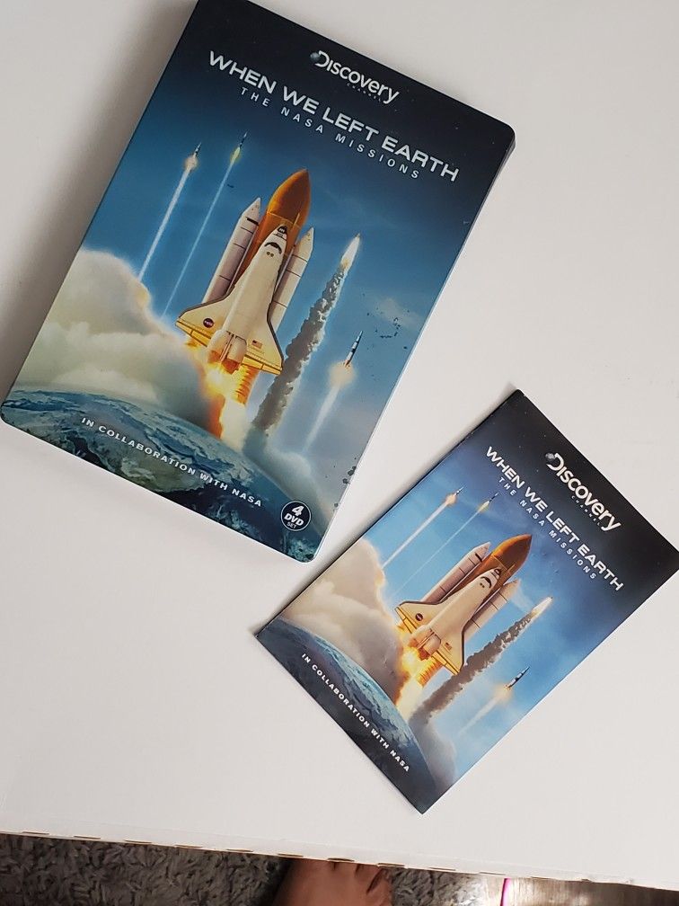 When We Left Earth: The NASA Missions 4-Disc Set Discovery Channel Documentary