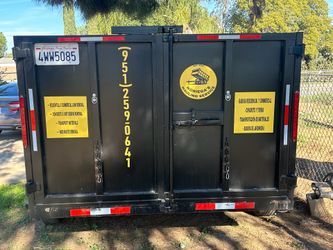 Dump trailer not for sale
