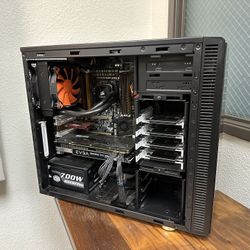 Gaming PC - i7 3930k, GTX 1080 FTW, 4 SSD In RAID, Silent Case, 32gb RAM, Sabertooth X79, Corsair Mechanical Keyboard