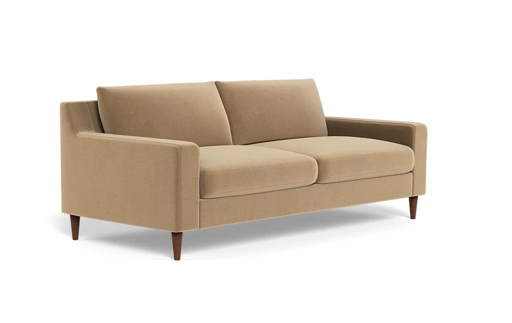 Interior Define Saylor 2-Seat Sofa Camel Upholstery FFE258-281