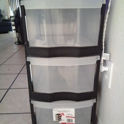 Plastic Drawers Five $$ Each 