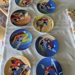 Disney Fantasia Plates
