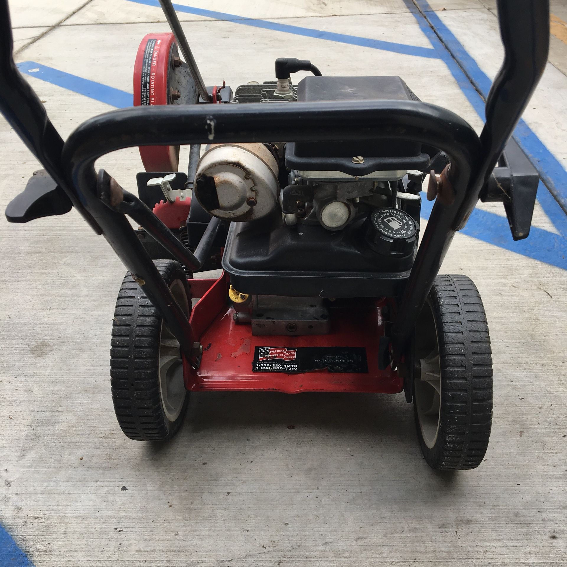 MTD Yard Machines 3.5 HP Edger for Sale in Riverside, CA OfferUp