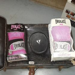 Boxing Gloves And Training Pads