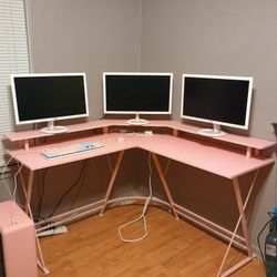 Pink Desk 