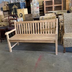 Teak Bench Outdoor