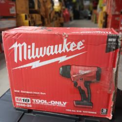 Milwaukee M18 Compact Heat Gun Tool-Only. 