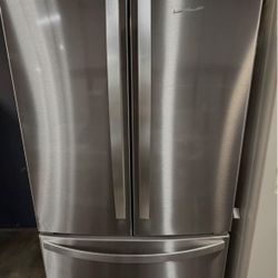 Whirlpool 25.2 cu. ft. French Door Refrigerator in Fingerprint Resistant Stainless Steel with Intern.