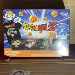 Dragon Ball Z Funko Pop With T-Shirt 