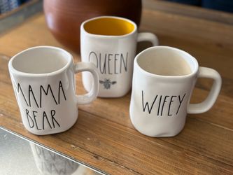 3 Rae Dunn Modern Farmhouse Mugs