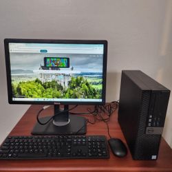 Dell Optiplex 3040-SFF desktopComputer Core i5-6500 3.2GHz,  8 GB de RAM 120 GB HDD DVDRW, Windows 10 Pro, Microsoft Office installed.  Wi fi connecti