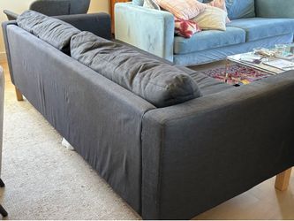 IKEA Karlstad couch (black)