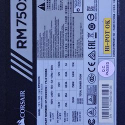 Corsair RM750x Power Supply