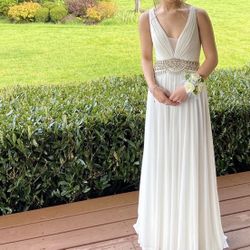 White Prom Dress