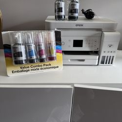 EcoTank ET-3760 All-in-One Cartridge-Free Supertank Printer And Extra Ink 