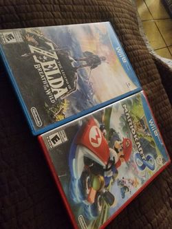 WII U: Mario Kart & Legend of Zelda bundle