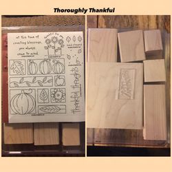 Stampin Up! Stamps: Thoroughly Thankful