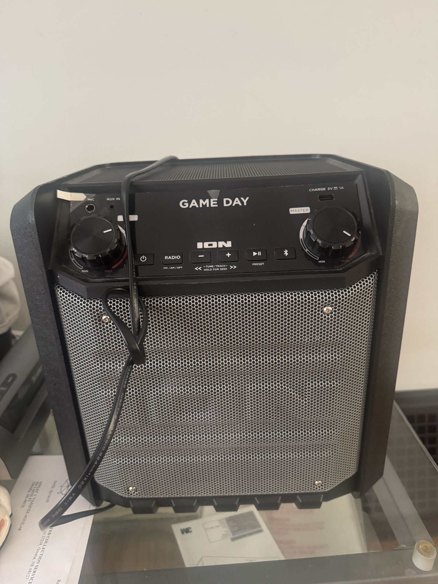 Ion Karaoke Speaker W Microphone