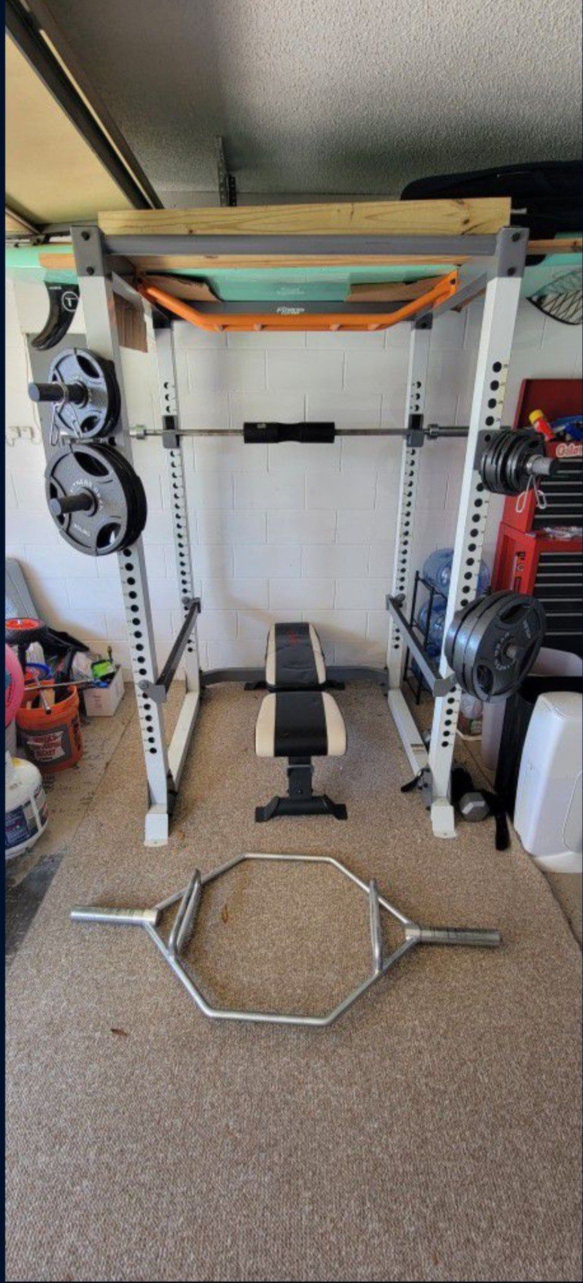 Fitness Gear Squat Rack And Weights
