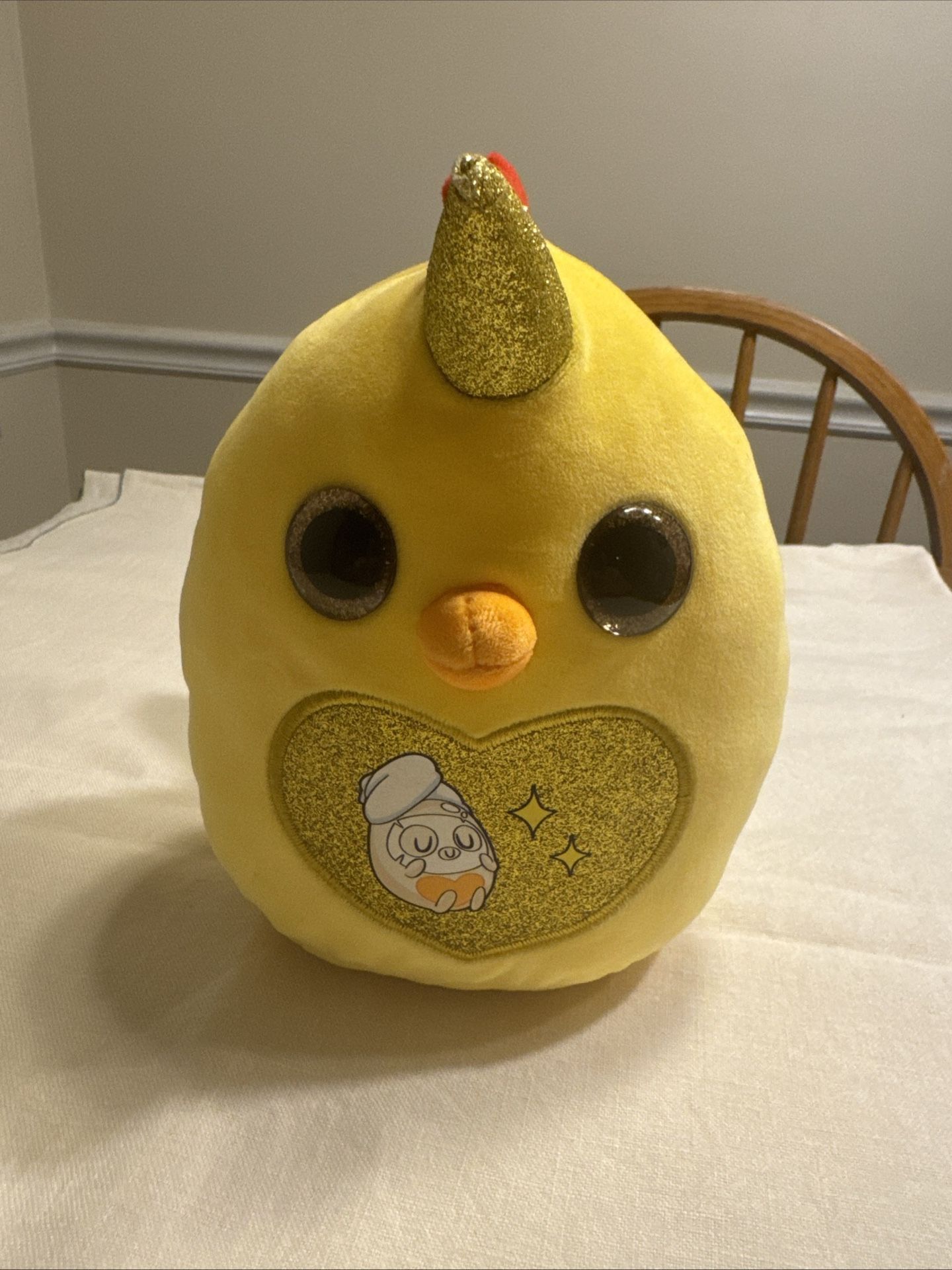 ZURU Rainbocorn Chicken With Gold Accents Plush