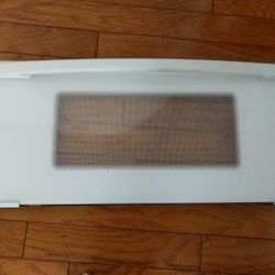 Whirlpool built-in microwave/oven white door